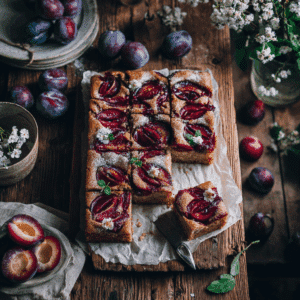 Fruchtiger Zwetschkenfleck mit Dinkelboden – Omas Geheimrezept neu entdeckt